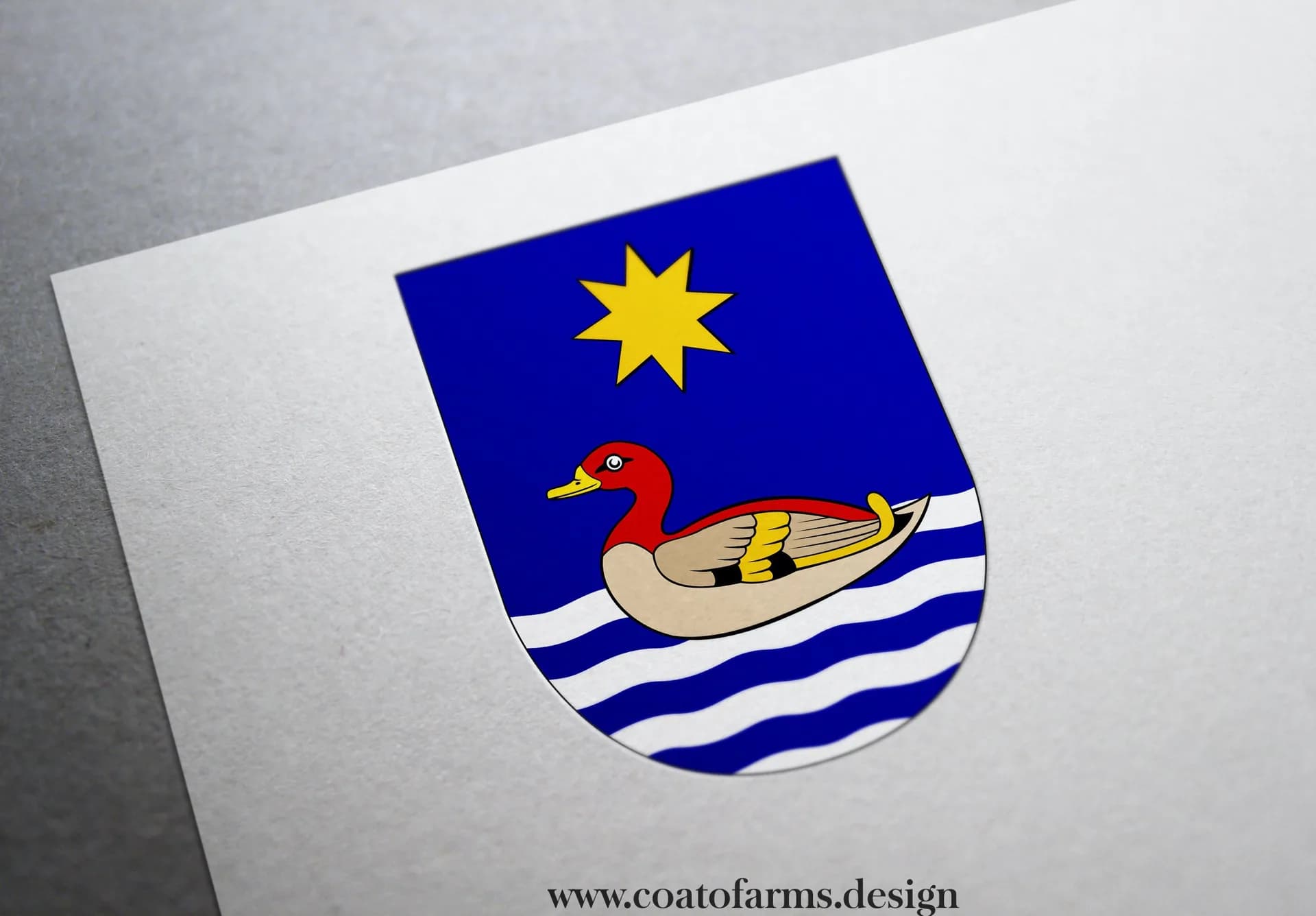 coat of arms family crest I designed for a book telling a story about an imaginary kingdom 1