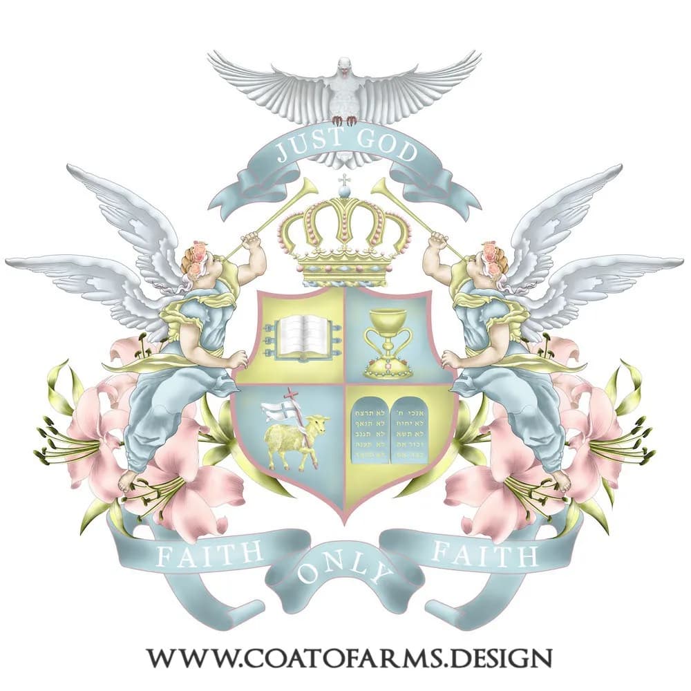 another Ecclesiastical coat of arms for a private person from the usa